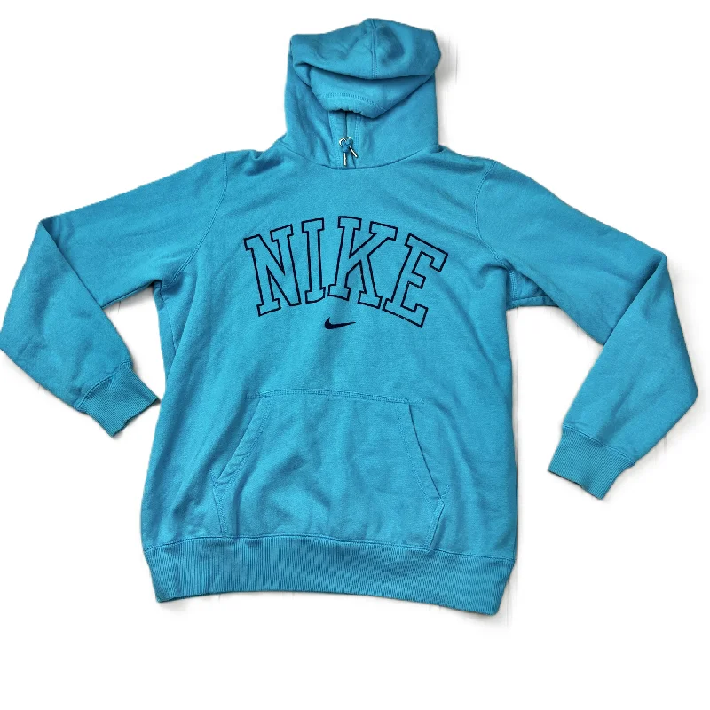 Men's Hoodies for Tall MenBlue Athletic Sweatshirt Hoodie By Nike, Size: Xl
