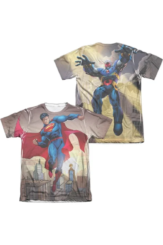 Men's Shirts with Moisture-Wicking FabricSuperman Light And Darkseid (Front/Back Print) Adult Poly/Cotton Short Sleeve Tee / T-Shirt Men's Shirts with Moisture-Wicking FabricSuperman Light And Darkseid (Front/Back Print) Adult Poly/Cotton Short Sleeve Tee / T-Shirt