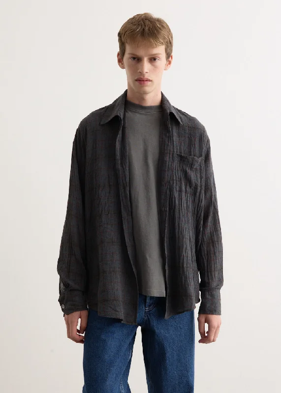 Men's Shirts with Double-Breasted DesignsAbove Shirt