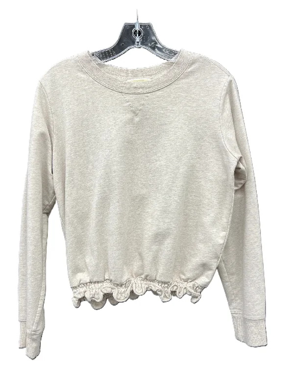 Men's Hoodies with Water-Repellent FabricAthletic Sweatshirt Crewneck By Michael By Michael Kors In Beige, Size: S Men's Hoodies with Water-Repellent FabricAthletic Sweatshirt Crewneck By Michael By Michael Kors In Beige, Size: S