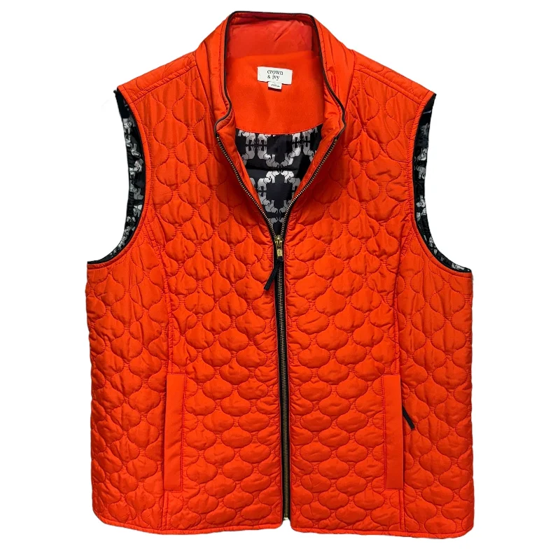 Men's Coats for Tall MenVest Puffer & Quilted By Crown And Ivy In Orange, Size: L