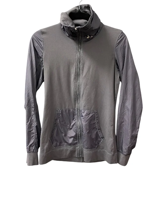 Men's Hoodies with Appliqué DetailsSweatshirt Collar By Under Armour In Grey, Size: S Men's Hoodies with Appliqué DetailsSweatshirt Collar By Under Armour In Grey, Size: S