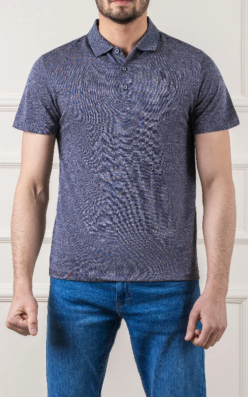 Men's Shirts for Beach OutingsPOLO SHIRT DARK GREY