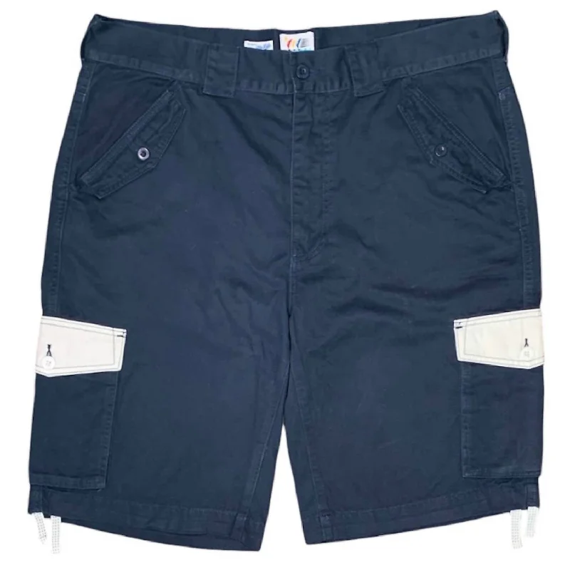Men's Stylish Patterned and Solid ShortsMen's Fly Life Short In Navy