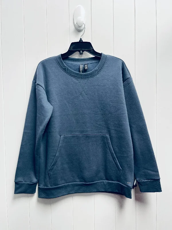 Men's Hoodies for TravelSweatshirt Crewneck By Mondetta In Blue, Size: M