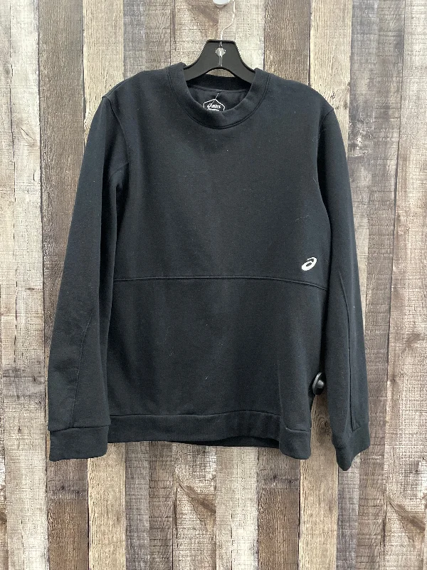 Men's Hoodies for Skinny MenSweatshirt Crewneck By Asics In Black, Size: S
