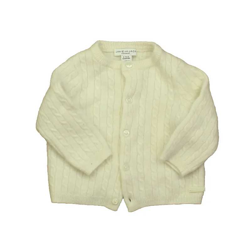 Men's Sweaters with BeadsJanie and Jack Unisex Ivory Cardigan