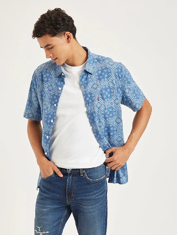 Men's Regular-Fit Shirts for a Classic FitMen's All Over Print Regular Fit Shirt