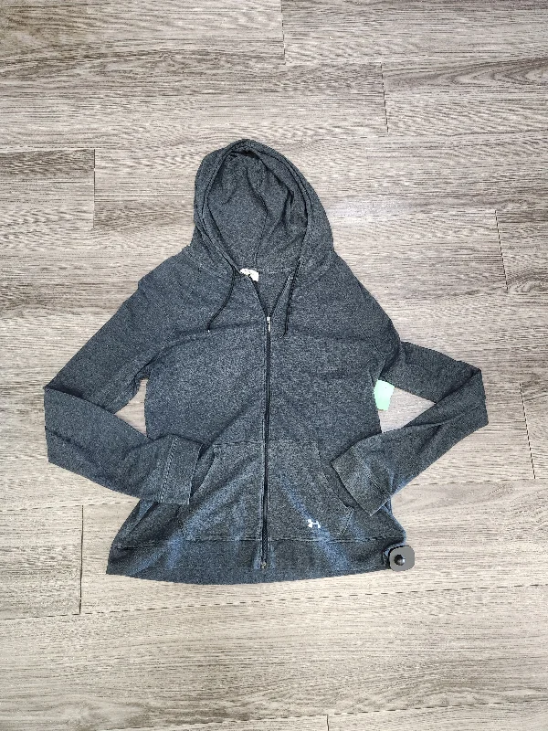 Men's Hoodies with InsulationSweatshirt Hoodie By Under Armour In Grey, Size: L