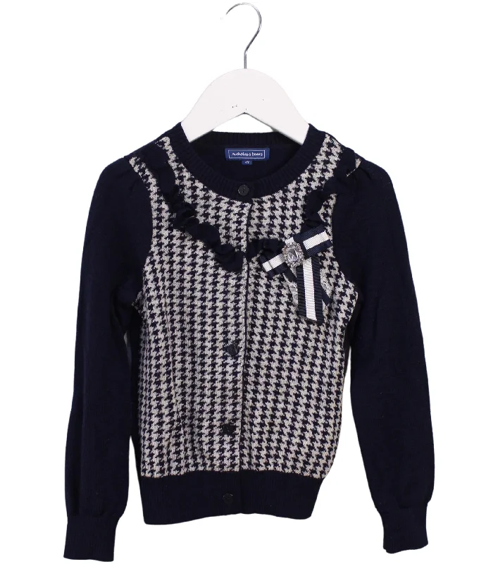Men's Sweaters with Patchwork DesignsNicholas & Bears Knit Cardigan 4T