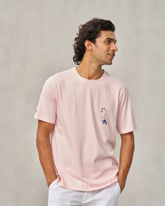 Men's Shirts for FishingLurking Lemur T-shirt - Light Pink