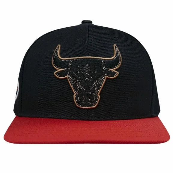 All-Weather Fishing HatsPro Standard Chicago Bulls Side Patch Wool Snapback (Black/Red)