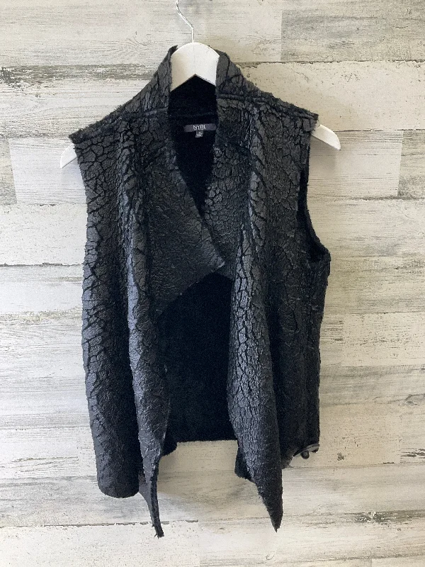 Men's Coats for SpringVest Other By Not Your Daughters Jeans In Black, Size: S