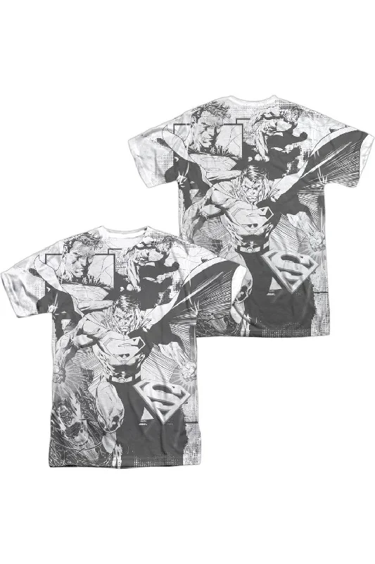 Men's Shirts with Embroidered DesignsSuperman Power Within (Front/Back Print) Short Sleeve Adult 100% Poly Crew Tee / T-Shirt Men's Shirts with Embroidered DesignsSuperman Power Within (Front/Back Print) Short Sleeve Adult 100% Poly Crew Tee / T-Shirt