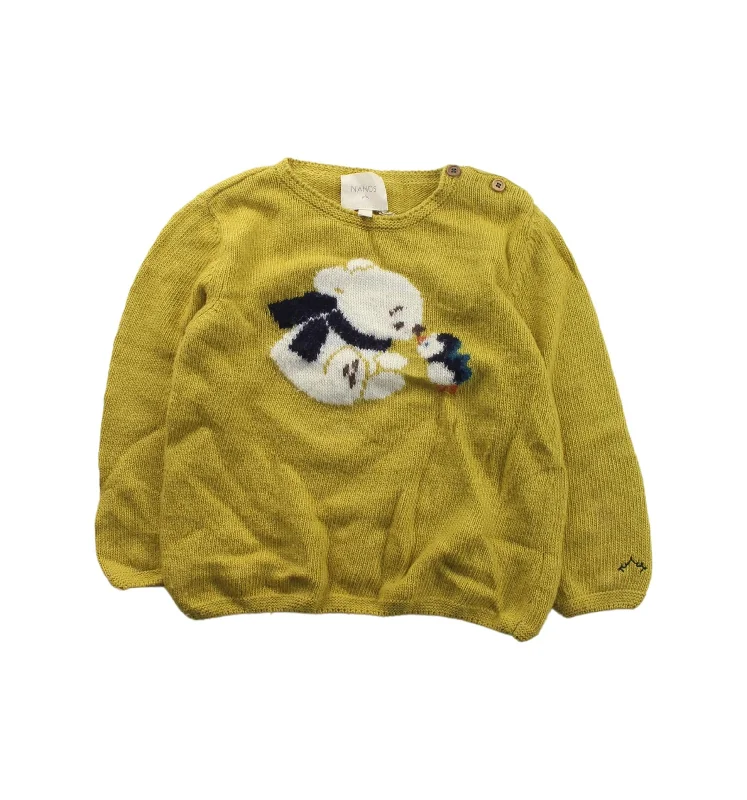 Men's Sweaters with Embroidered DesignsNanos Knit Sweater 3T