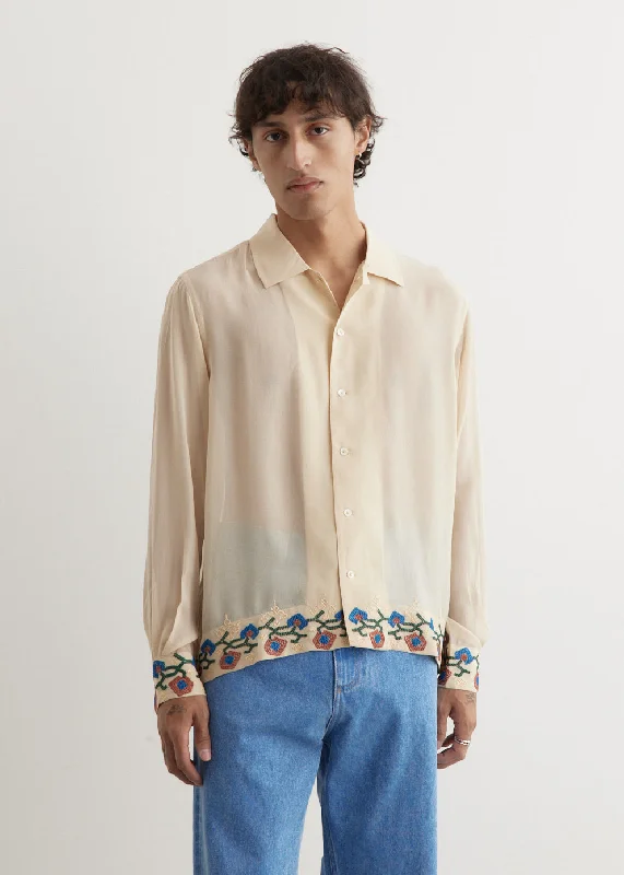 Men's Shirts with Hidden PocketsFlowering Liana Long Sleeve Shirt