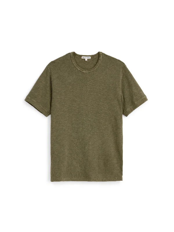 Men's Shirts with High NecksThe Standard T-Shirt in Slub Cotton