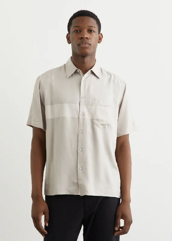 Men's Shirts for Beach OutingsDalton Stripe Short Sleeve Shirt