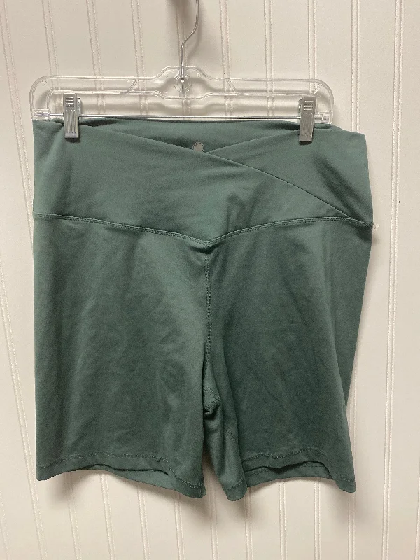 Men's Summer-Ready Linen and Cotton ShortsAthletic Shorts By Yogalicious In Green, Size: 1x