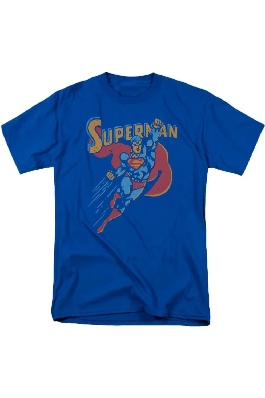 Men's Unique and Designer TopsSuperman Life Like Action Short Sleeve Adult Tee / T-Shirt Men's Unique and Designer TopsSuperman Life Like Action Short Sleeve Adult Tee / T-Shirt