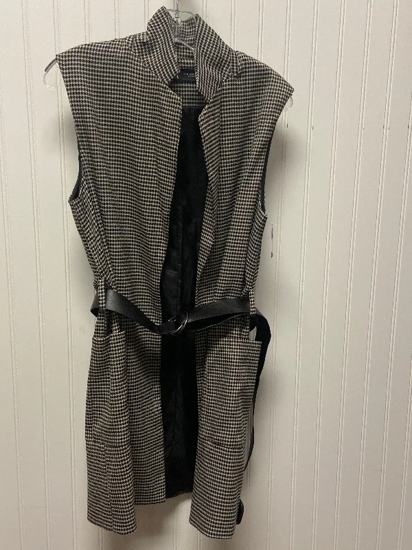 Trendy Men's Anorak JacketsVest Other By Zara In Black & Cream, Size: Xs