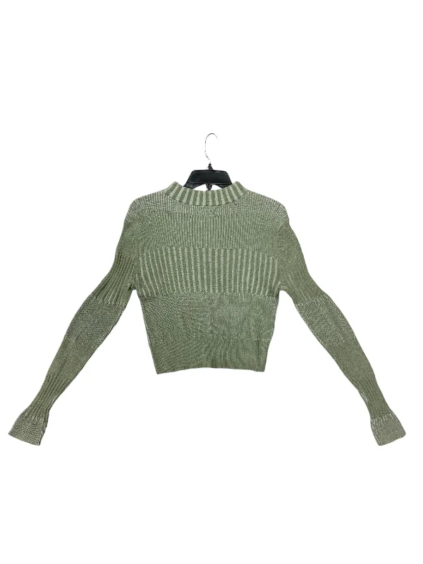 Men's Hoodies with DrawstringsSweatshirt Collar By American Eagle In Green, Size: L