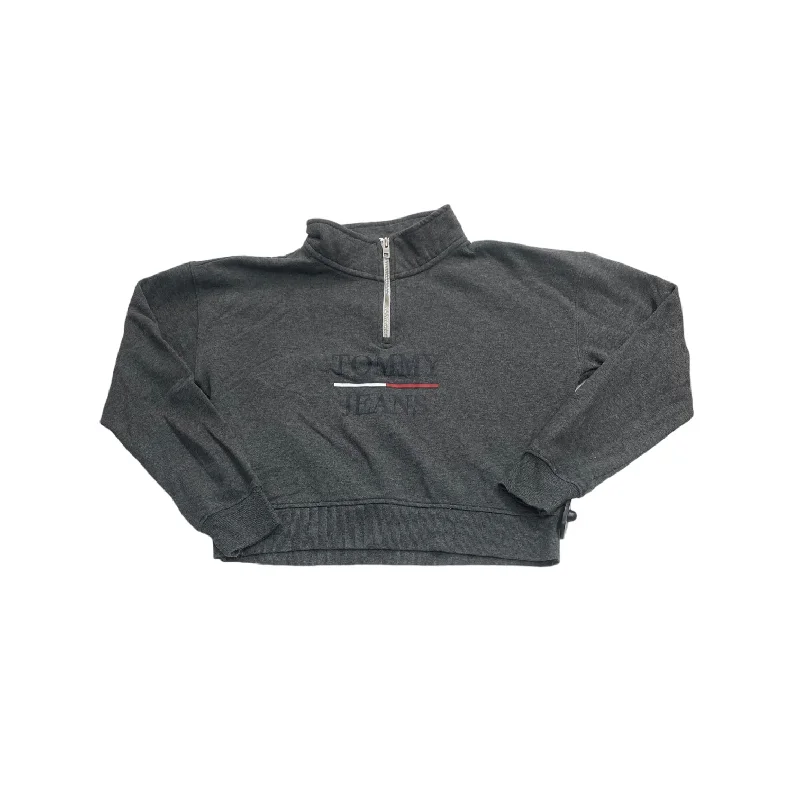 Men's Hoodies for RunningSweatshirt Collar By Tommy Hilfiger In Grey, Size: Xl