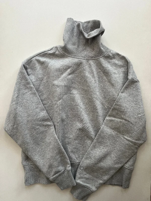 High-Quality Men's French Terry HoodiesSweatshirt Crewneck By Calia In Grey, Size: Xs High-Quality Men's French Terry HoodiesSweatshirt Crewneck By Calia In Grey, Size: Xs