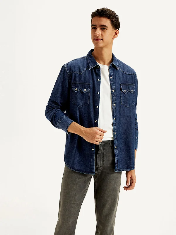 Men's Tailored Shirts for a Sharp AppearanceMen's Solid Slim Fit Shirt