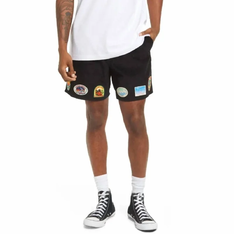 Breathable and Lightweight Men's Summer ShortsMen's Scavenger Short In Black