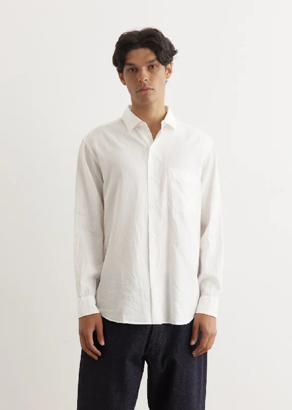 Men's Shirts for Outdoor ActivitiesSemi Spread Collar Shirt