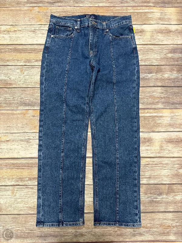 Men's Jeans in Different ColorsJeans Straight By Gap In Blue Denim, Size: 12