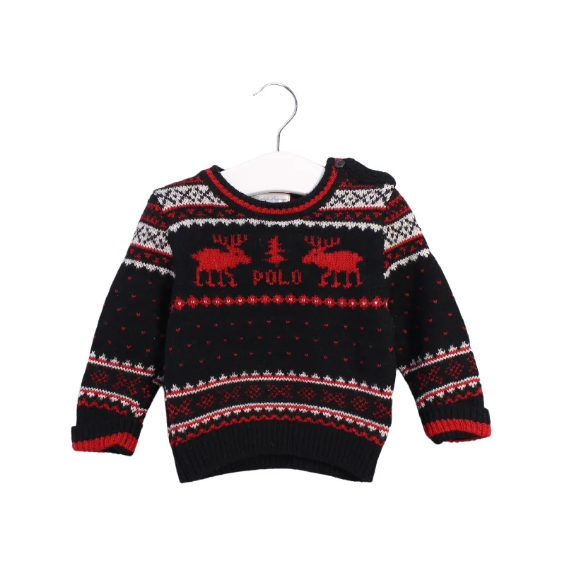 Men's Sweaters with Mock-Neck DesignsRalph Lauren Knit Sweater 9M