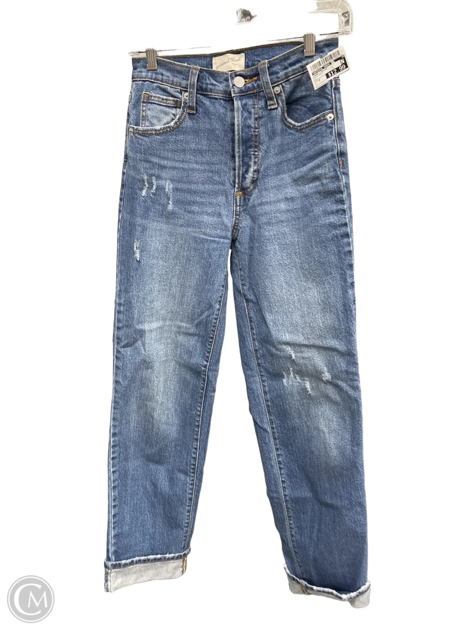 Modern Men's JeansJeans Straight By Universal Thread In Blue Denim, Size: 0