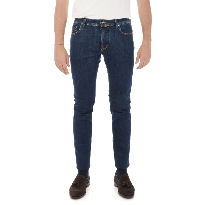 Men's Jeans with a Destroyed LookJacob Cohen  Cotton Jeans & Men's Pant