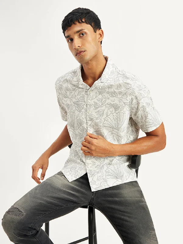 Men's Pocket T-Shirts for Added FunctionalityMen's Floral Print Relaxed Fit Camp Shirt Men's Pocket T-Shirts for Added FunctionalityMen's Floral Print Relaxed Fit Camp Shirt