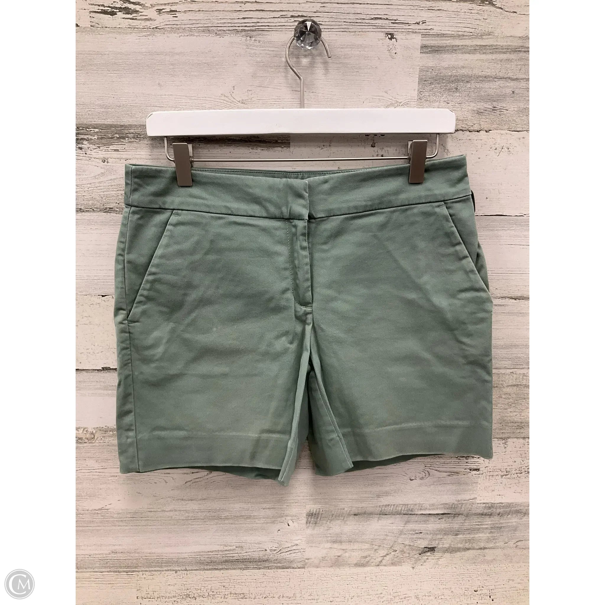 Men's Elastic Waistband ShortsShorts By Loft In Green, Size: 2