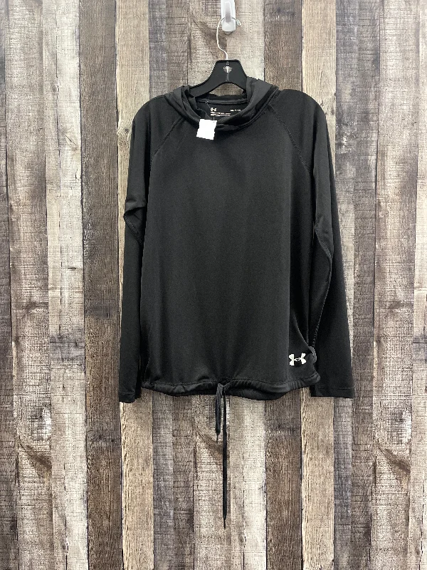 Men's Hoodies with Breathable FabricAthletic Sweatshirt Hoodie By Under Armour In Black, Size: S Men's Hoodies with Breathable FabricAthletic Sweatshirt Hoodie By Under Armour In Black, Size: S