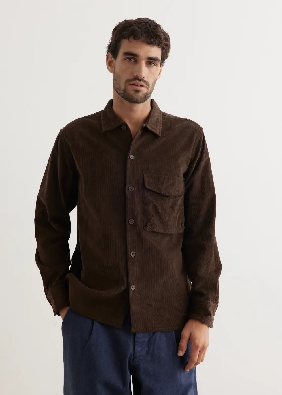 Men's Shirts with Contrast CollarsField Shirt