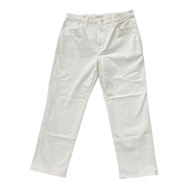 Hipster Men's JeansJeans Straight By Madewell In Cream, Size:16