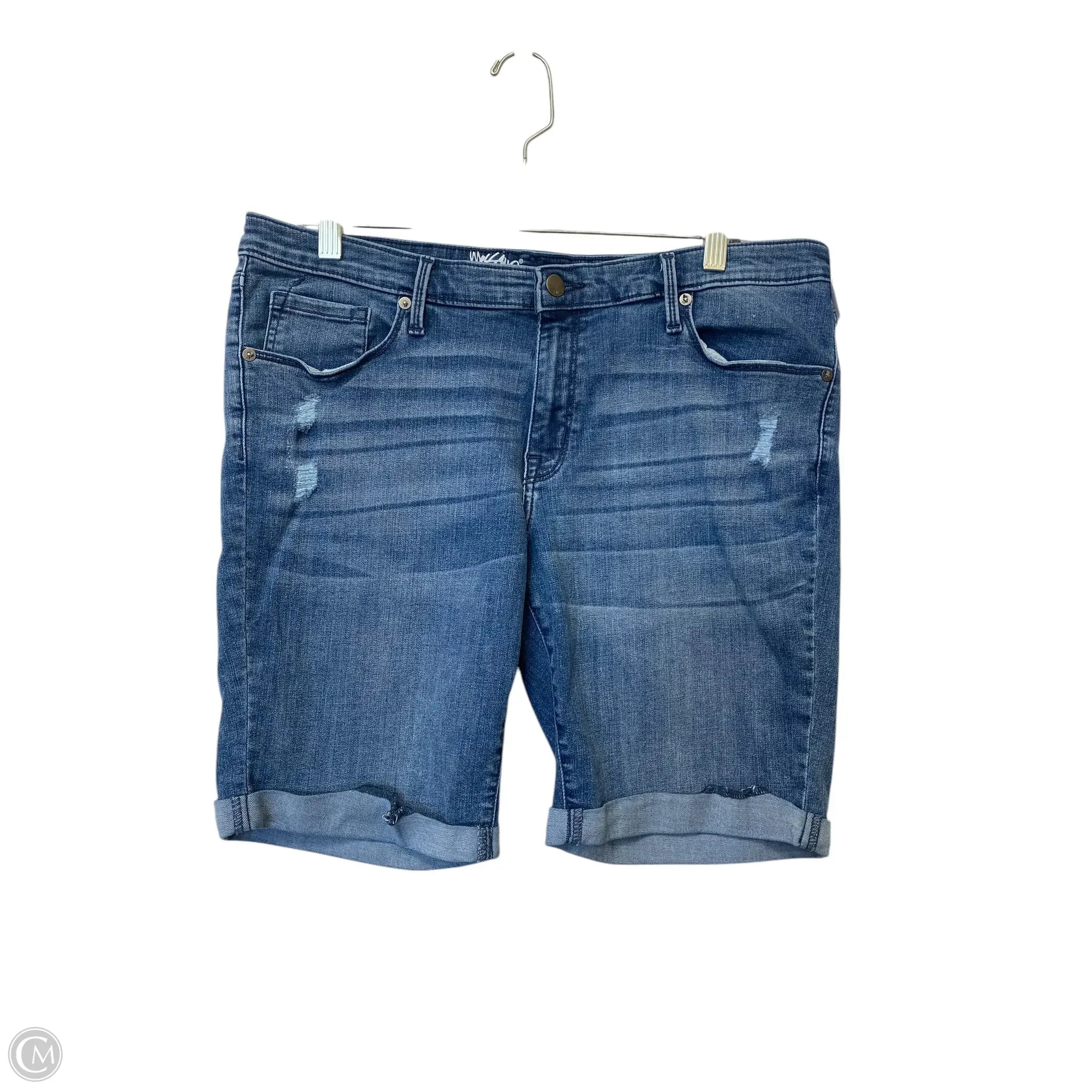 Outdoor Men's Adventure ShortsShorts By Mossimo In Blue Denim, Size: 16