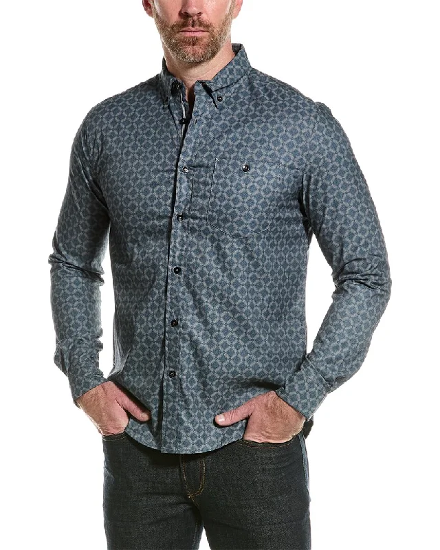 Men's Solid-Color Block Shirts for a Bold StatementReport Collection Geo Woven Shirt Men's Solid-Color Block Shirts for a Bold StatementReport Collection Geo Woven Shirt