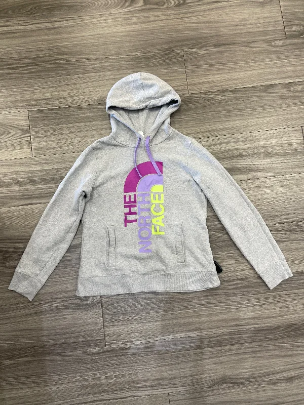 Men's Hoodies for Skinny MenGrey & Purple Sweatshirt Hoodie The North Face, Size M