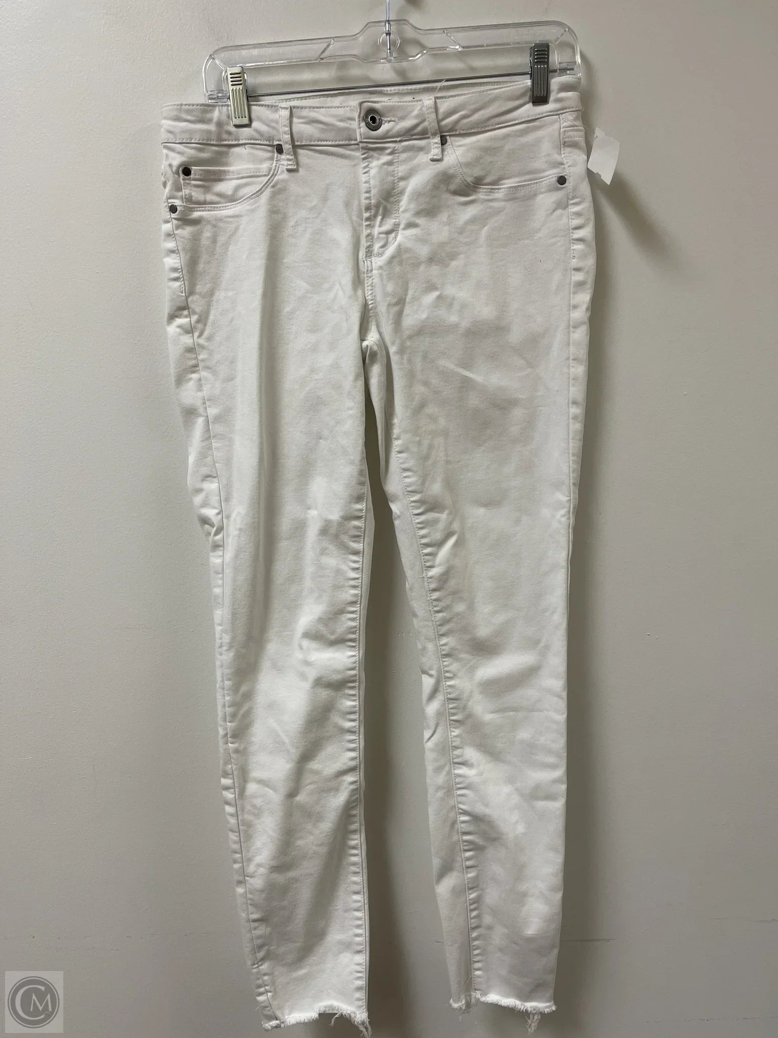 Designer Men's JeansJeans Skinny By Articles Of Society In White Denim, Size: 8