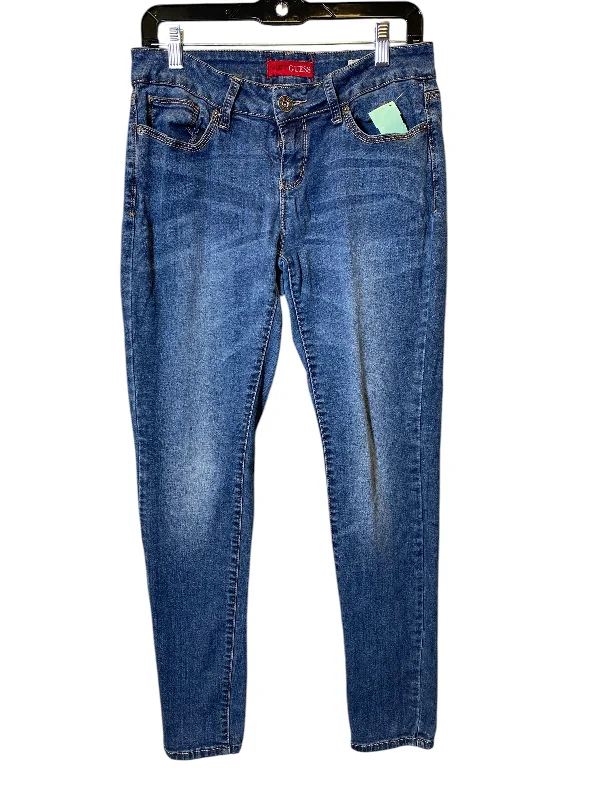 Sustainable Men's JeansJeans Skinny By Guess In Blue, Size: 8