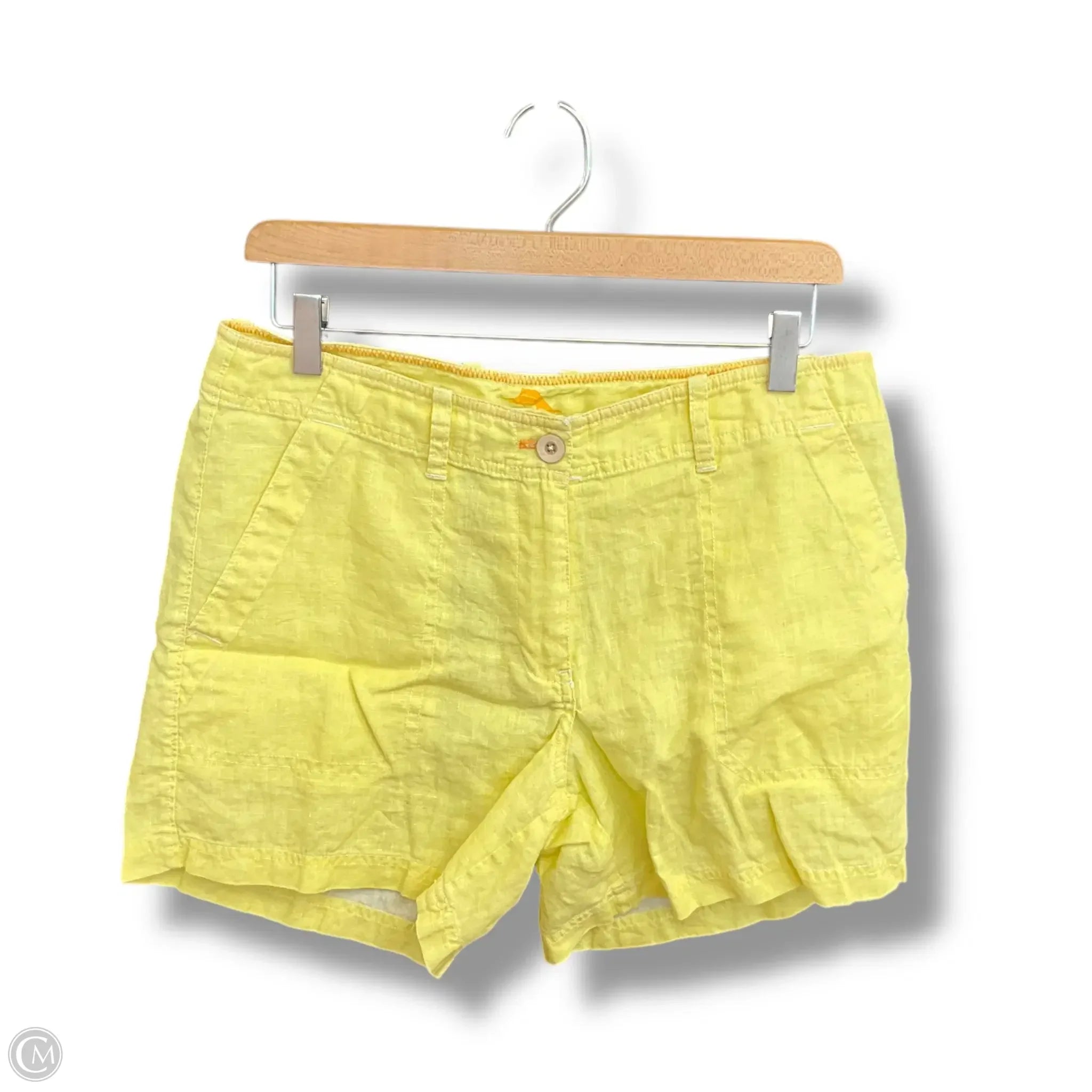 Easy-to-Wear Men's Machine-Washable Casual ShortsShorts By Tommy Bahama In Yellow, Size: 8 Easy-to-Wear Men's Machine-Washable Casual ShortsShorts By Tommy Bahama In Yellow, Size: 8