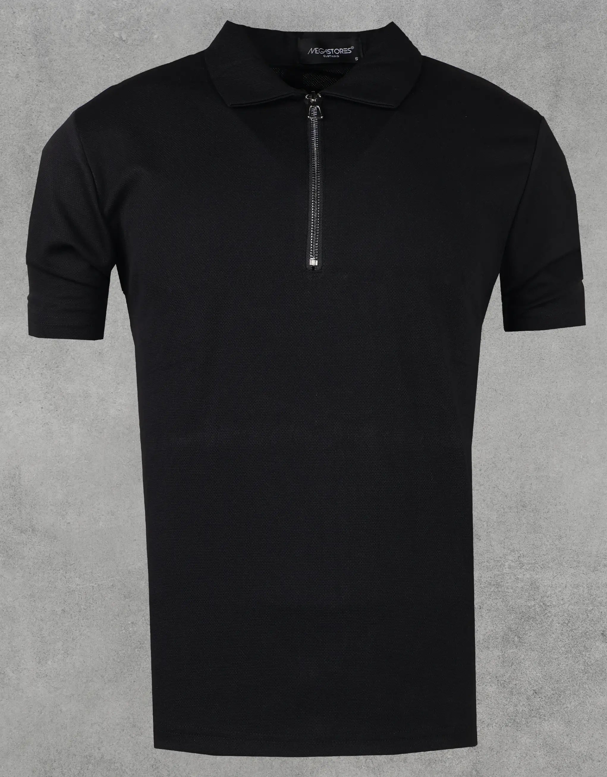 Men's Shirts with Patchwork SleevesTshirt Zip