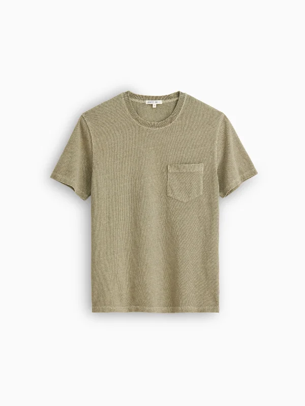 Men's Shirts for CampingVintage Wash Pocket Tee