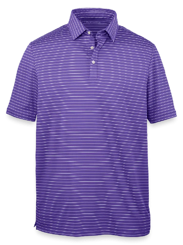 Men's Shirts with Plaid PatternsPerformance Blend Three Button Polo - Purple