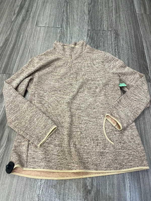Men's Hoodies with InsulationOrange Sweatshirt Crewneck Clothes Mentor, Size Xl